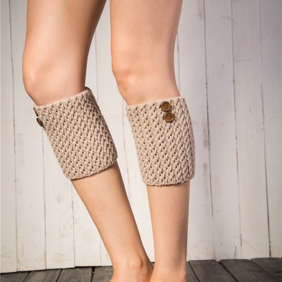 Knitted Boot Cuffs - Picture 3 of 3